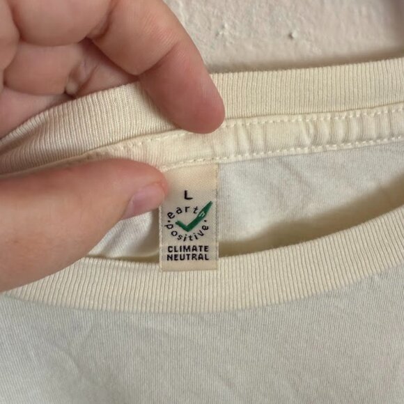 Jade Bird Graphic T-Shirt – Size L, Cream (Signed by Artist!) - Picture 4 of 5